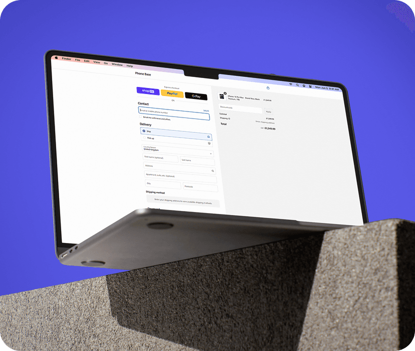 3D laptop mockup