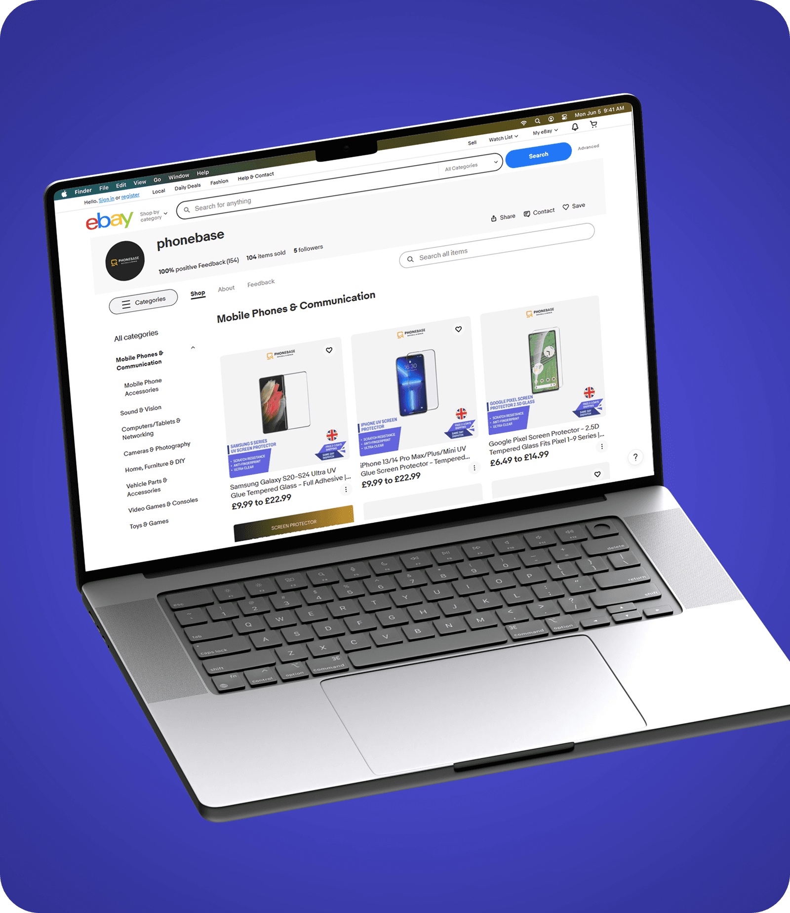 3D laptop mockup