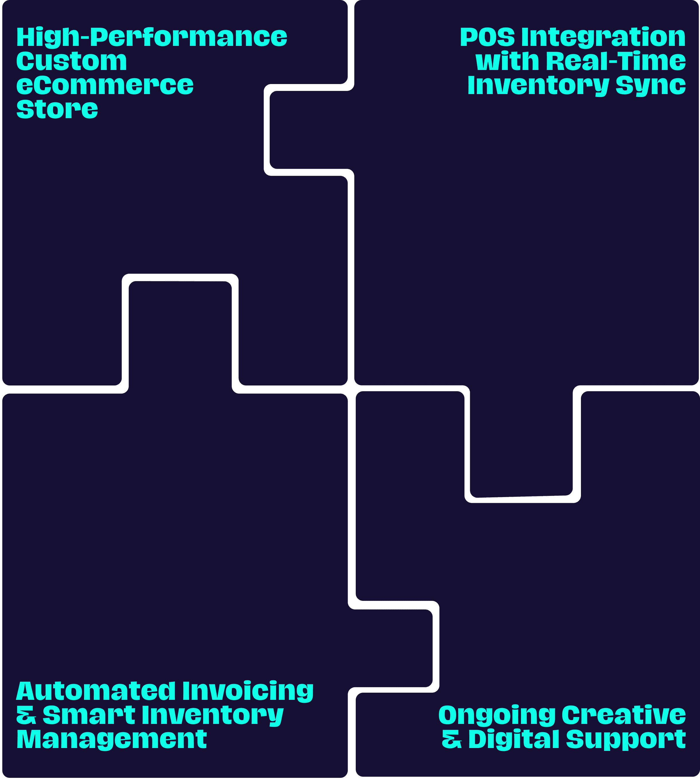 Four challenge cards combined into single image