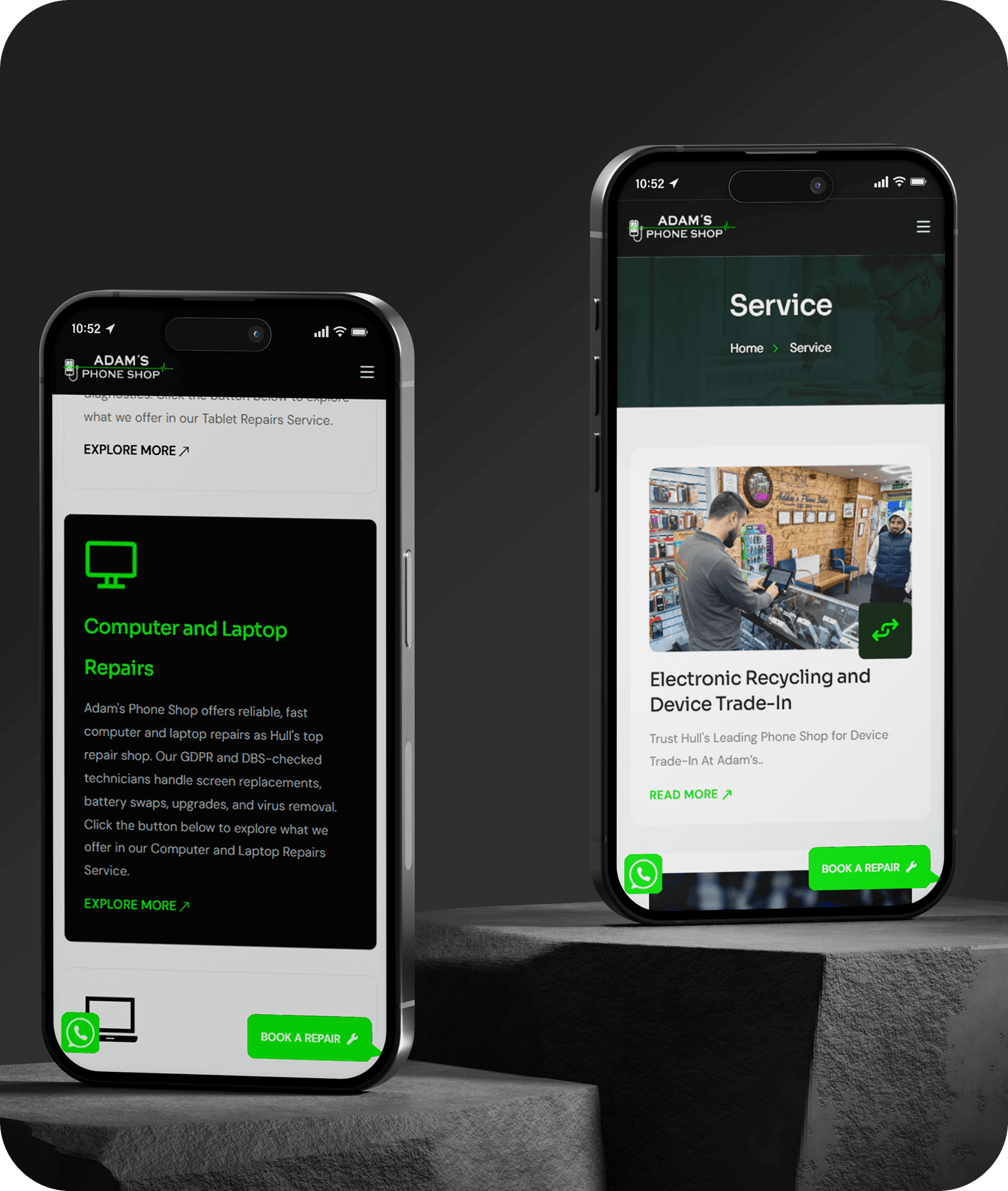 Product Variations (Mobile)