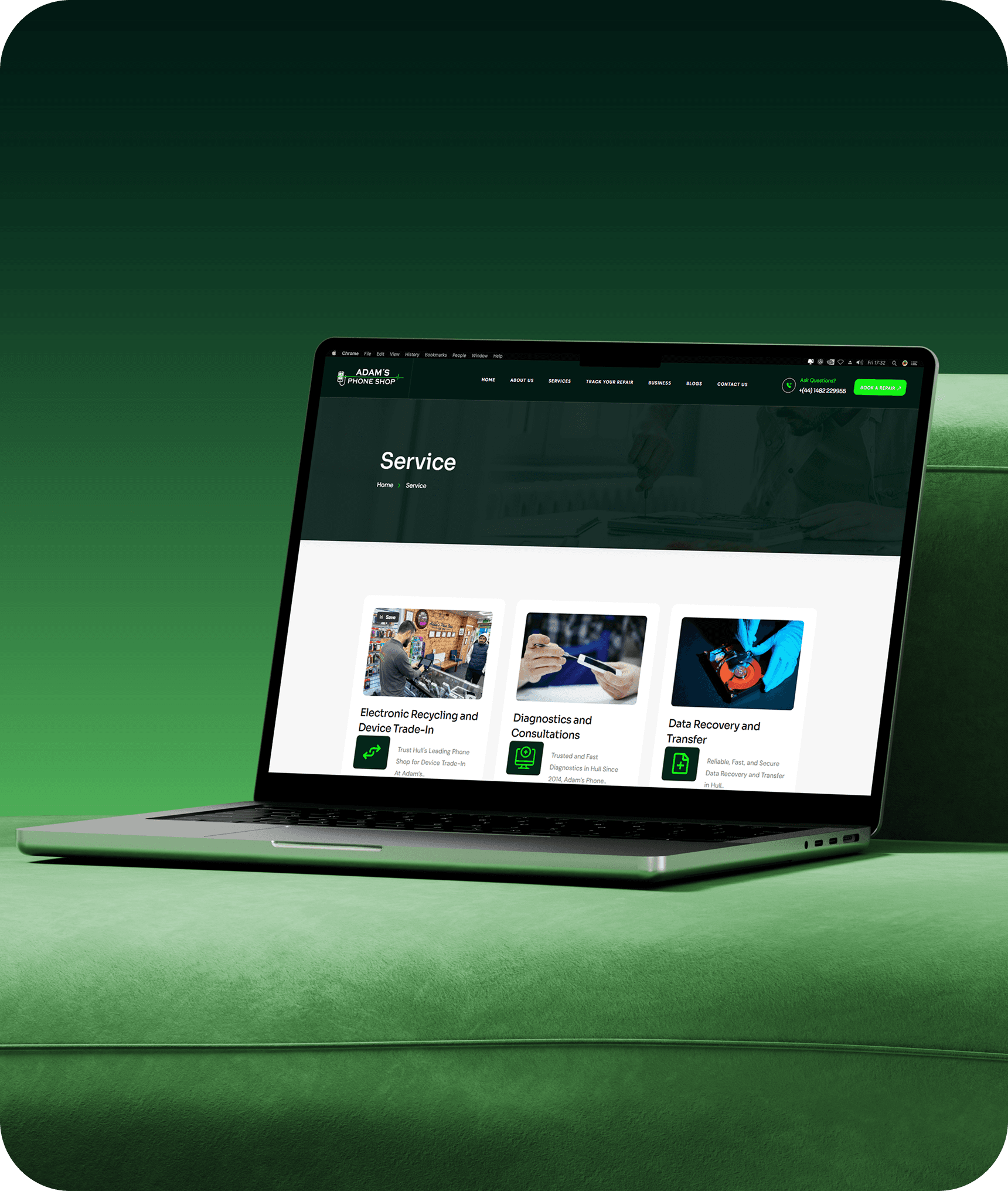 Product Categories - Mobile View