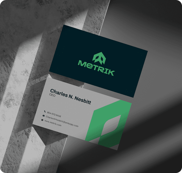 Metrik Business card